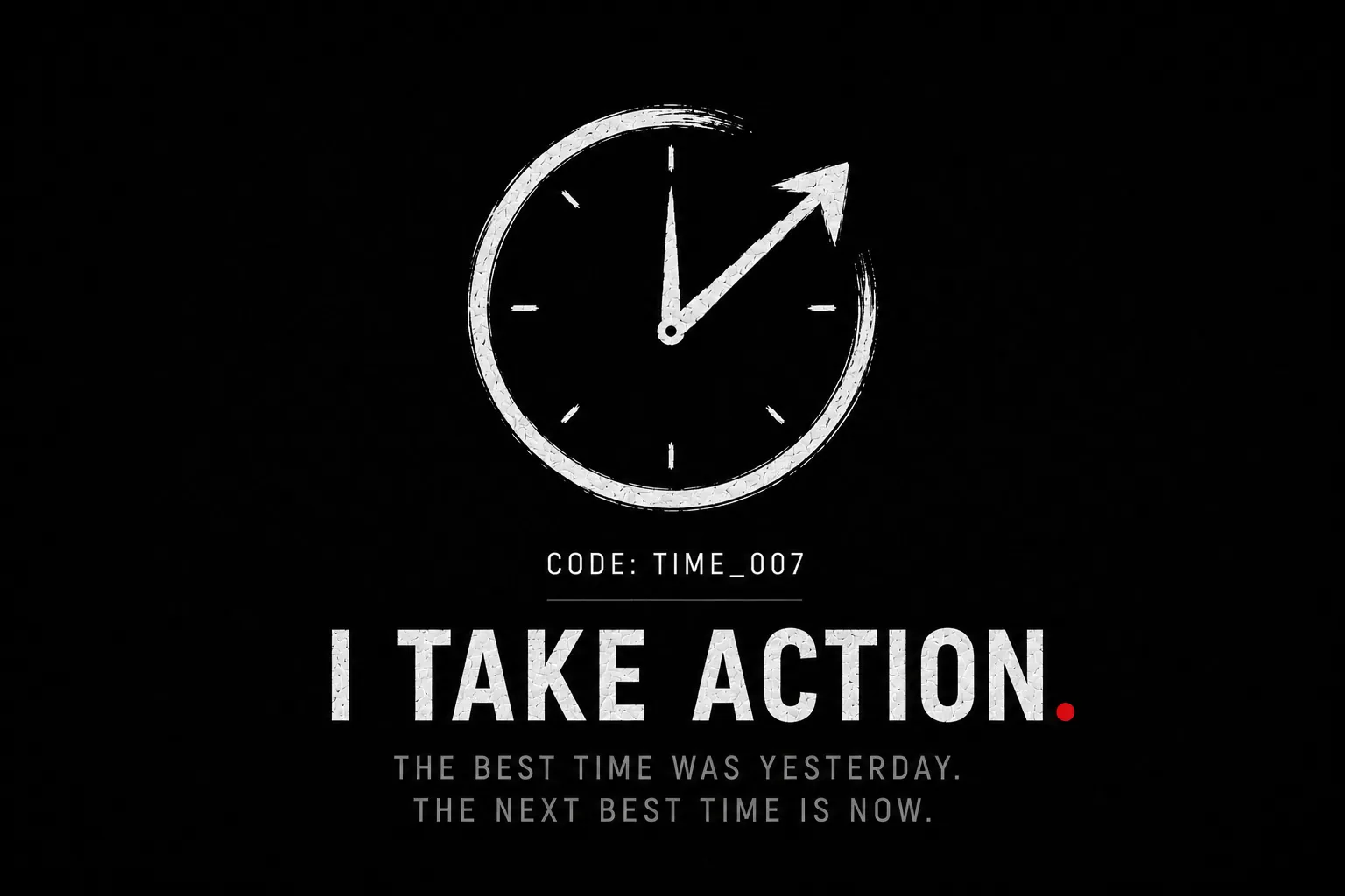 I TAKE ACTION