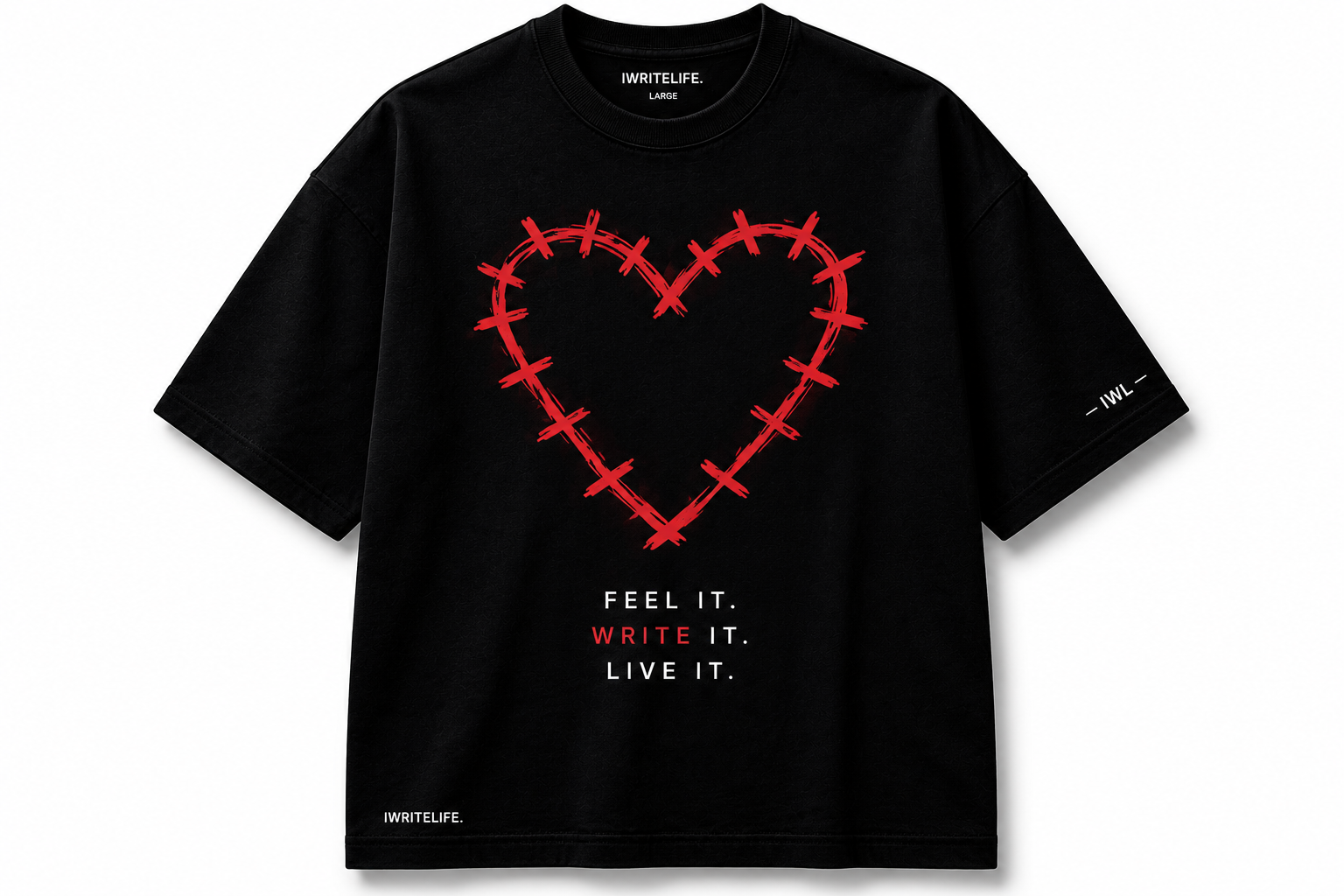 Feel It. Write It. Live It. Tee