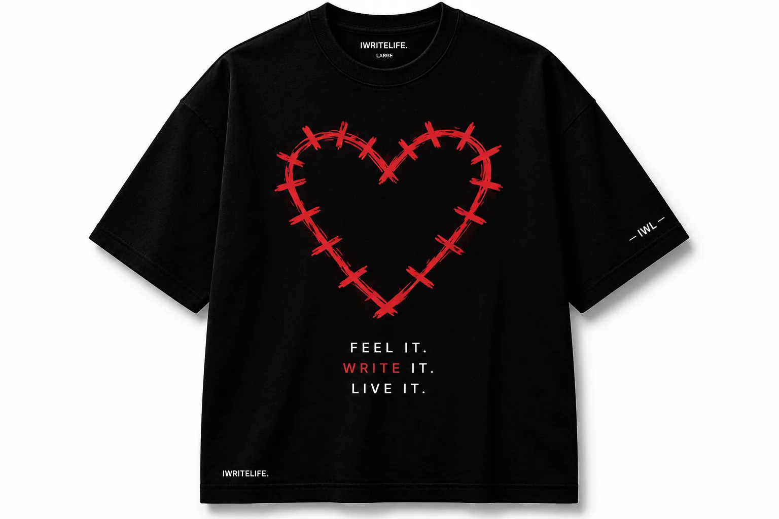 Feel It. Write It. Live It. Tee